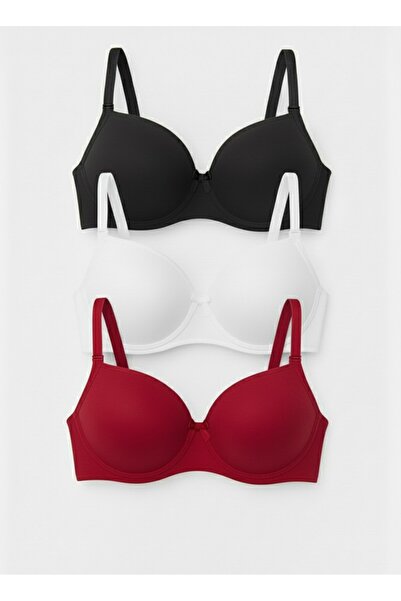 SOFENNA Set de sutien din 3 piese pentru femei, cu sârmă și susținere, pentru...