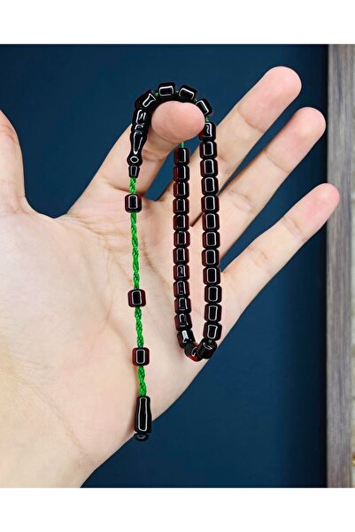 TESBİH ADAM سبحة طراز تيكر من خشب العنبر