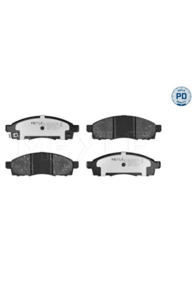 MEYLE Комплект спирачни накладки за преден мост, дискови спирачки Nissan NV20...