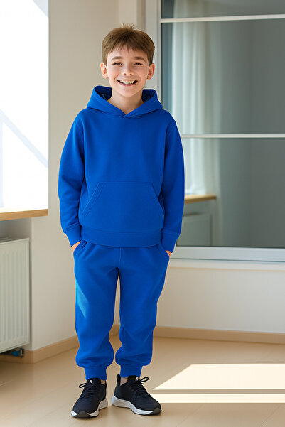 MYADA طقم أطفال فاخر من 3 قطع من الصوف الناعم للملابس الداخلية والخارجية