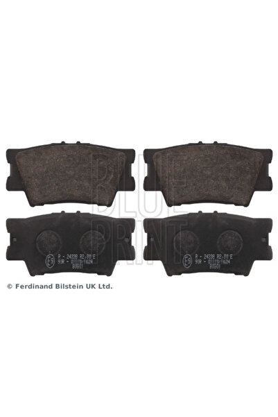 BLUE PRİNT Комплект спирачни накладки за дискови спирачки за заден мост Lexus...