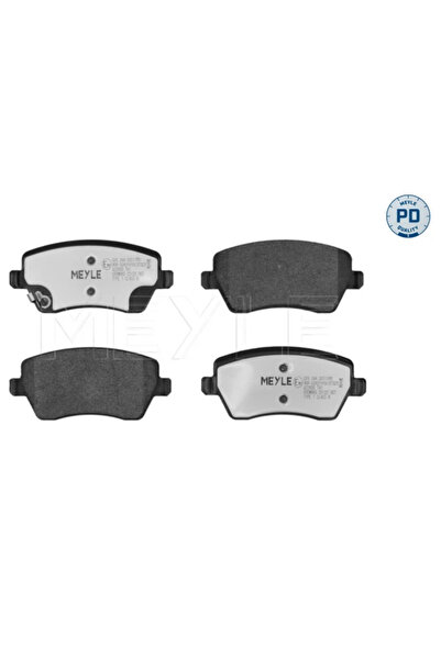 MEYLE Комплект спирачни накладки за преден мост, дискови спирачки за Opel Agi...