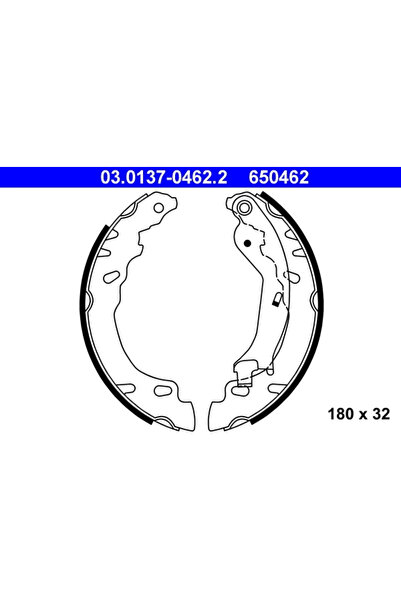 Ate Set Saboti Frana Fiat 500/Panda Ford Ka