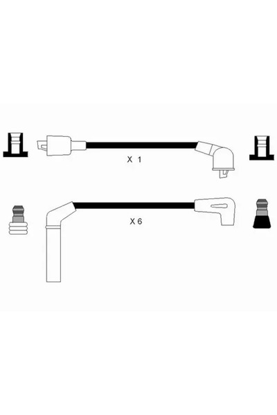 NGK Set Cablaj Aprinder Chrysler New Yorker/Voyager / Grand Voyager 3/Voyager 1
