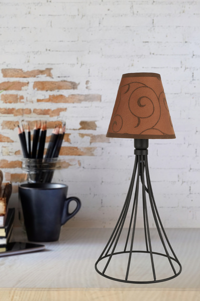 Begüsa Elina Masa Lambası Siyah No:08