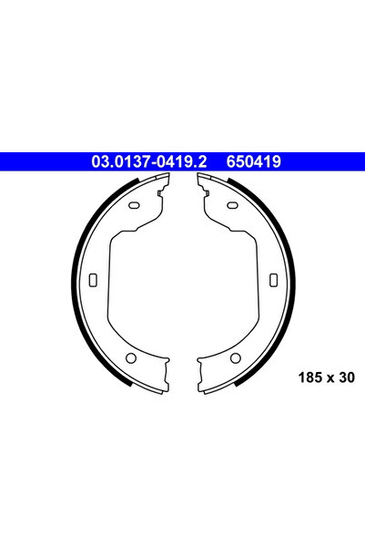 Ate Set Saboti Frana Frana De Mana Bmw 3/5/6 Vw Touareg
