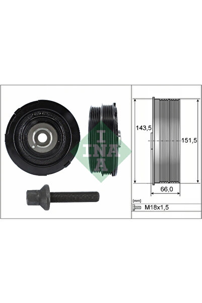 FAG Set Fulie Arbore Cotit Bmw 3/5