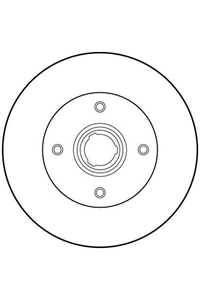 TRW Disc Frana Vw Corrado/Golf 1/Golf 2