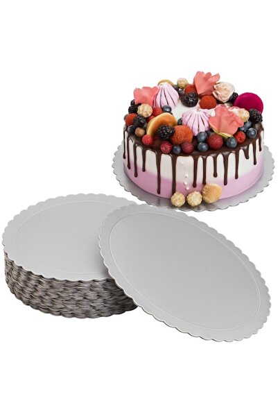 OEM Set of 3 cake stands, Strong and Durable Cardboard, Reusable and Waterproof, 25
