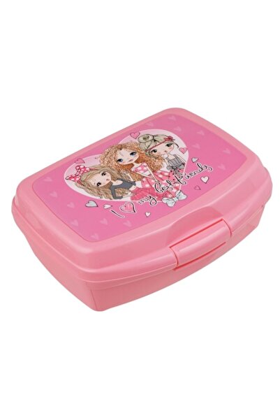 SHOPIENS Cutie de prânz pentru fete, roz, 0,55 L, tacâmuri incluse - MYONNA