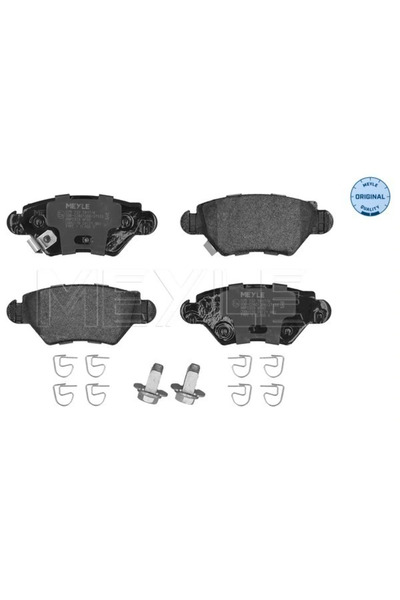 MEYLE Set Placute Frana Frana Disc Puntea Spate Opel Astra G/Zafira A Microbu...
