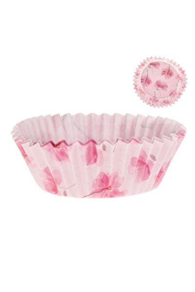 SHOPIENS Baking Cups, Flower Design, Set of 100, Diameter 10.5 cm, Height 2.5...