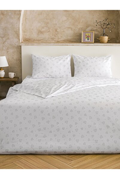 homewell 1St Quality Natural Anatolian Cotton Hypoallergenic Double Size 200 X 220 Duvet Cover Set Diamond