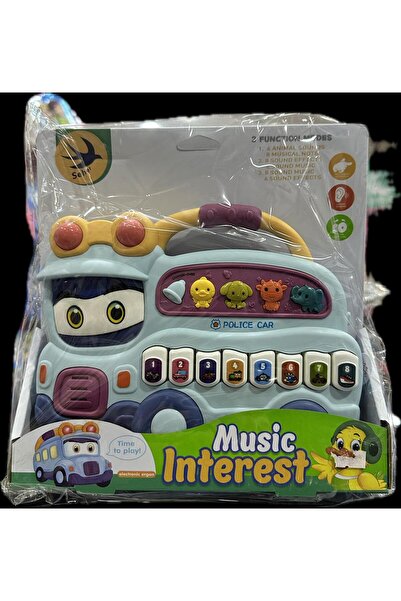 Online 8 Farklı Müzik 4 Farklı Ses Efektli 4 Farklı hayvan sesi Polis Otobüs ...