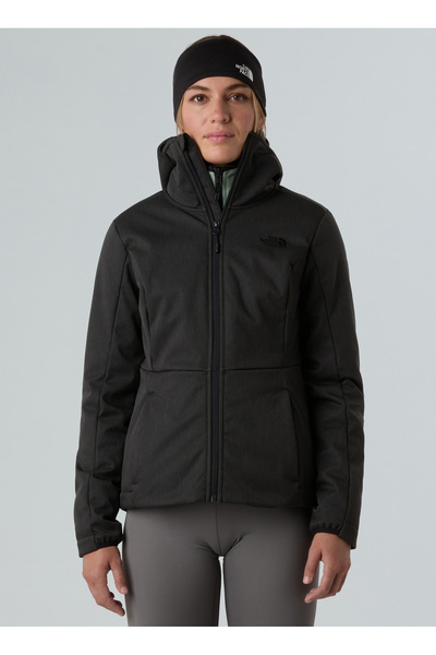 THE NORTH FACE NF0A8DZJKS71-W QUEST SHELL JACKET Siyah Standart Düz Kadın Ceket