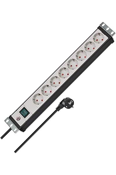 Brennenstuhl Premium-Line 8 Soketli Anahtarlı 3 Metre Kablolu Server Dolabı U...
