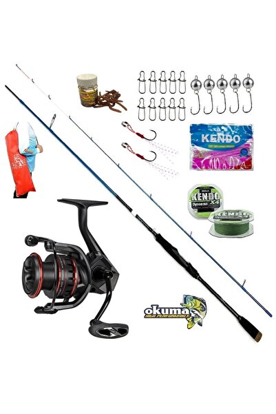 Oslo Okuma Ceymar HD CHD-2500A 2.13mt 0,5-7gr Rock Game Lrf Olta Takımı Seti