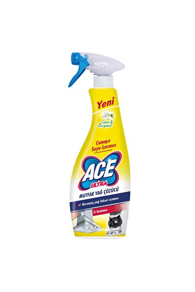 ACE Ultra Mutfak Yağ Çözücü Sprey 700 Ml