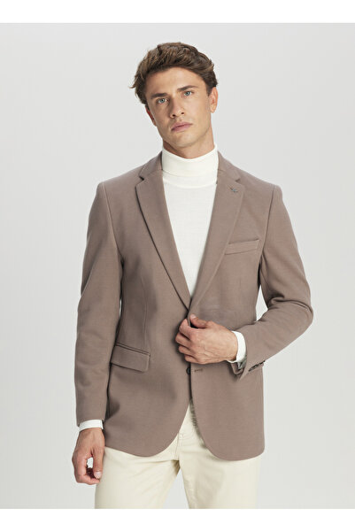 ALTINYILDIZ CLASSICS Slim Fit Vizon Erkek Ceket ACE004261321_VIZ