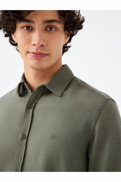 Loft Erkek Haki Lf 2037219 Stone M Shg Gömlek LF2037219-Kha