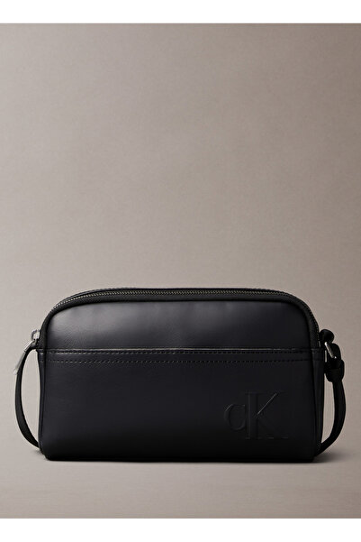 Calvin Klein Siyah Erkek Postacı Çantası BOLD CK CAMERA BAG
