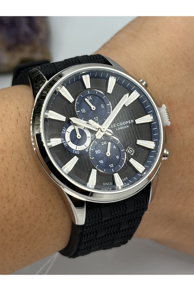 Lee Cooper New Season Men's Wristwatch - Multifunctional, with Day and Date C...