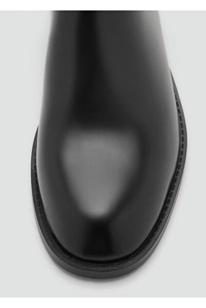 MANGO Woman Elastik panelli tokalı bilekte bot