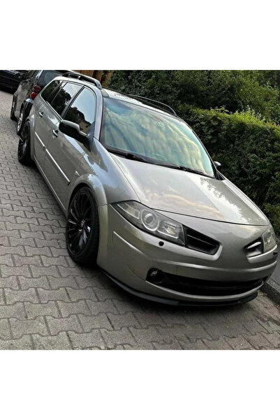 bestuning Renault Megane 2 Uyumlu Evrensel Universal 3 Parça Cupra Kupra Ön Ek Tampon Dili Lip Esnek Karlık