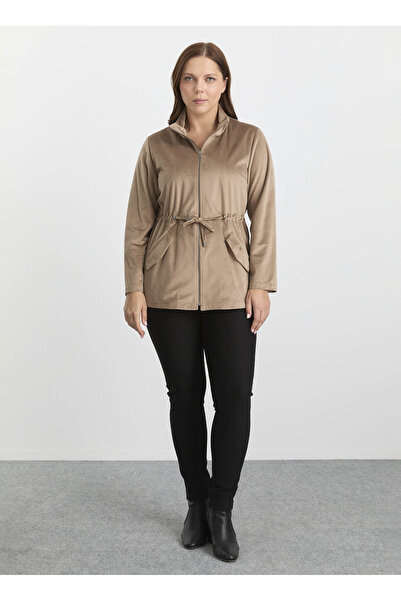 Selen Normal Vizon Kadın Ceket 25KSL1532