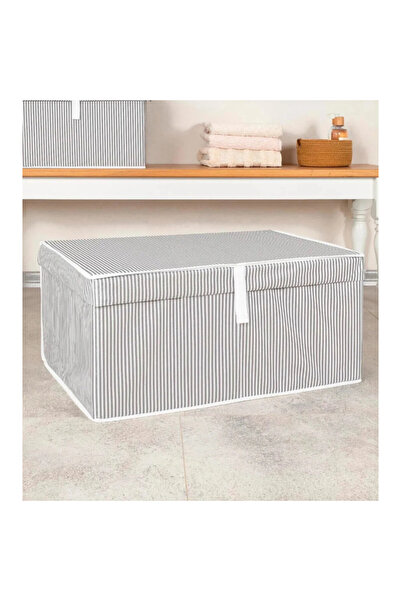 abnturk 70×40×30 cm Kaliteli Çok Amaçlı Düzenleyici Kapaklı Tasarımı ile Eşya...