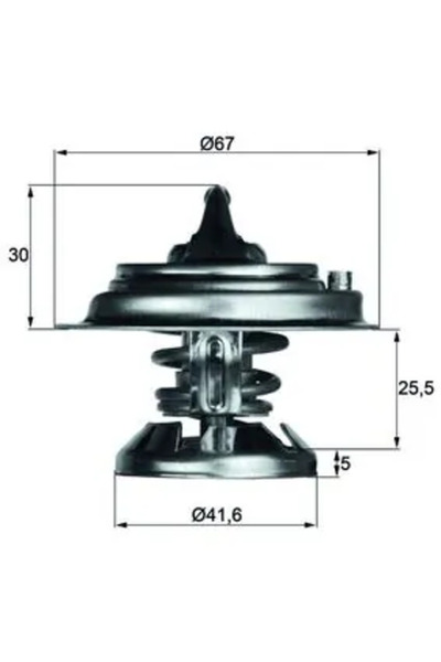 MAHLE Termostat Lichid Racire Mercedes-Benz 124 T-Model/124 Limuzina/190 Mult...