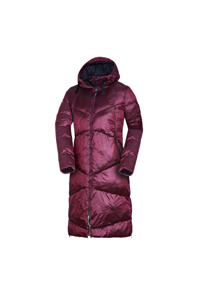 NORTHFINDER Geacă de iarnă lungă, izolată, pentru femei, CONSTANCE, vin