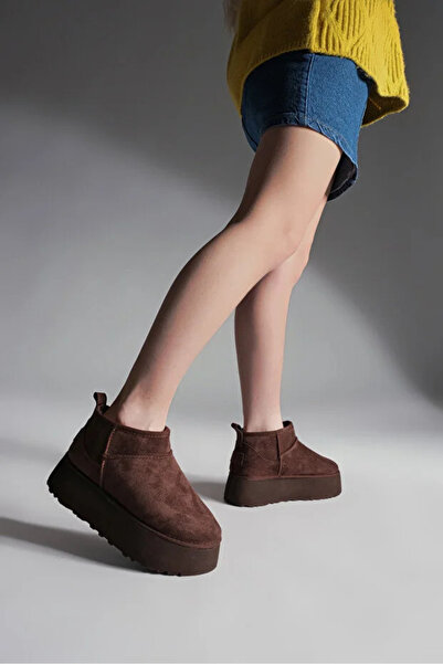 leopar by çetinay 244 أوريليا لوكس يو جي |   حذاء نسائي بنعل سميك من الجلد ال...