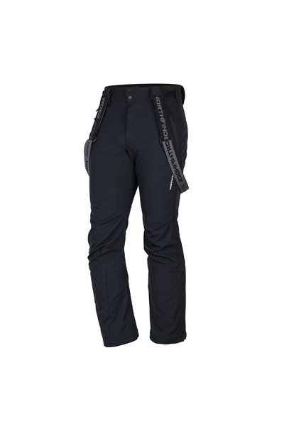 NORTHFINDER Pantaloni schi softshell 3L 10K/5K barbati Bence XL black