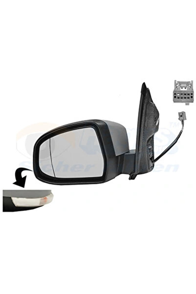 VAN WEZEL Oglinda Exterioara Stanga Ford Focus 2