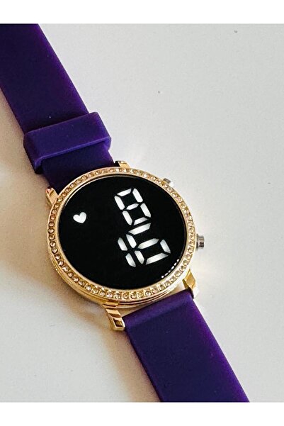 OEM Ceas de mână pentru femei cu bandă de silicon digitală LED