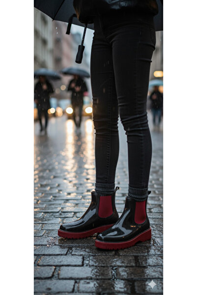 DB Kadın Lastikli Yağmur Botu