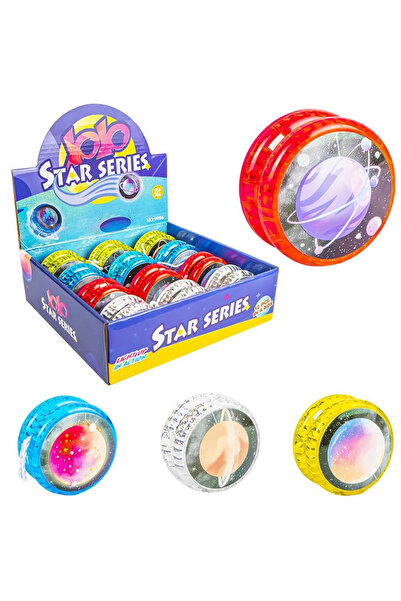 OEM Yoyo Planete cu lumina, 5.5cm