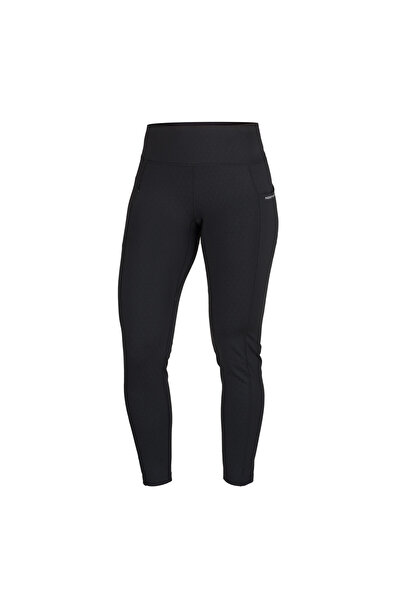 NORTHFINDER Colanți elastici pentru femei STACIA cu imprimeu negru