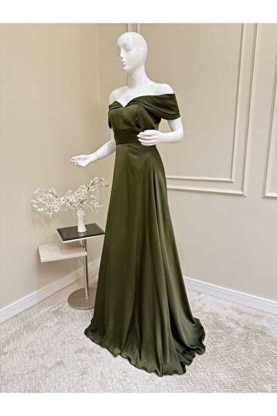 MYROSE SA Soft olive dress