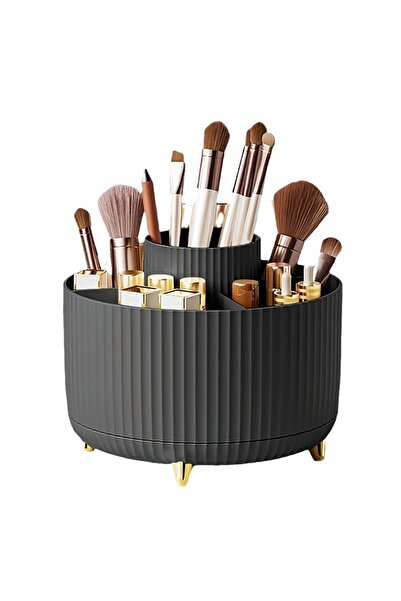 Bogadini Cutie organizatoare cosmetice din metal 20x16x13.5 cm pentru machiaj si accesorii