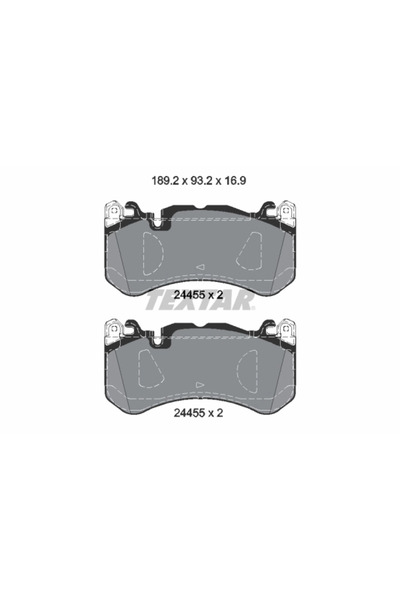 TEXTAR Set Placute Frana Frana Disc Mercedes-Benz Amg/C-Class/Cls