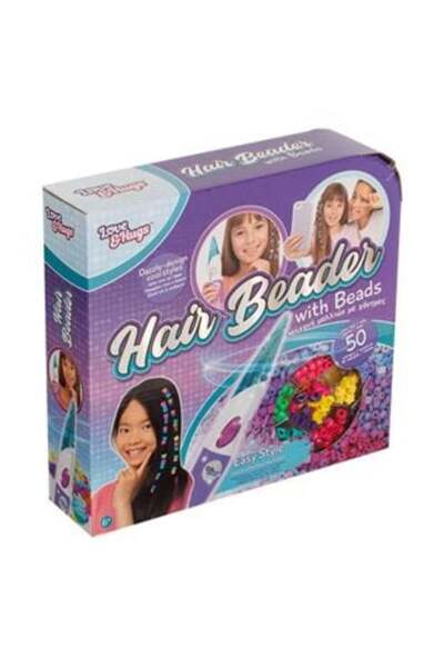 Silver Star Mașină de împletit păr cu mărgele