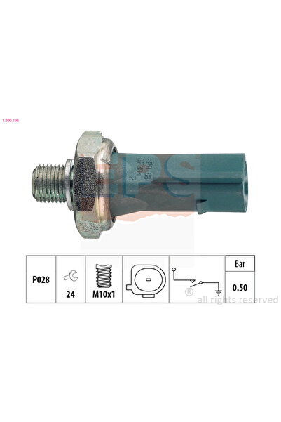 Eps Senzor Presiune Ulei Audi A1/A3/A5 Seat Alhambra/Ibiza 4 2003-2022