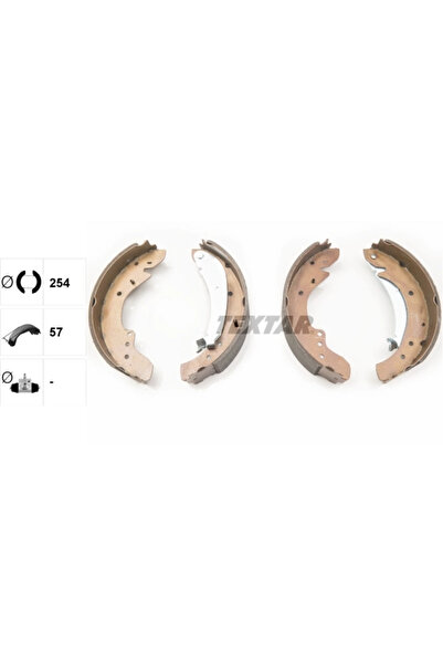 Krieger Комплект спирачни челюсти Citroen Jumper 1 Bus/Jumper 1 Caroserie/Jum...