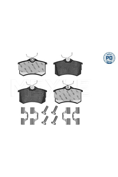 MEYLE Set Placute Frana Frana Disc Puntea Spate Vw Corrado/Golf 2/Golf 3