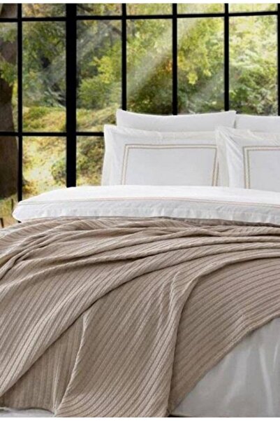 Özdilek 7 PARÇA GELİN SETİ BEJ ÇİFT KİŞİLİK