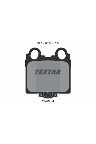 TEXTAR Set Placute Frana Frana Disc Lexus Gs/Is 1/Is Sportcross Toyota Altezz...