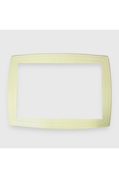 BHNS White plastic window air conditioner frame, window air conditioner frames, insect-proof window air conditioner frame, easy to disassemble and install