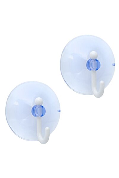 SHOPIENS Suction Cup Hooks, Set of 2, 1 kg Capacity